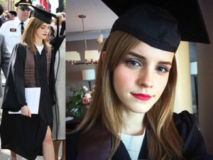 emma watson graduation