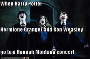 harry potter hannah montana