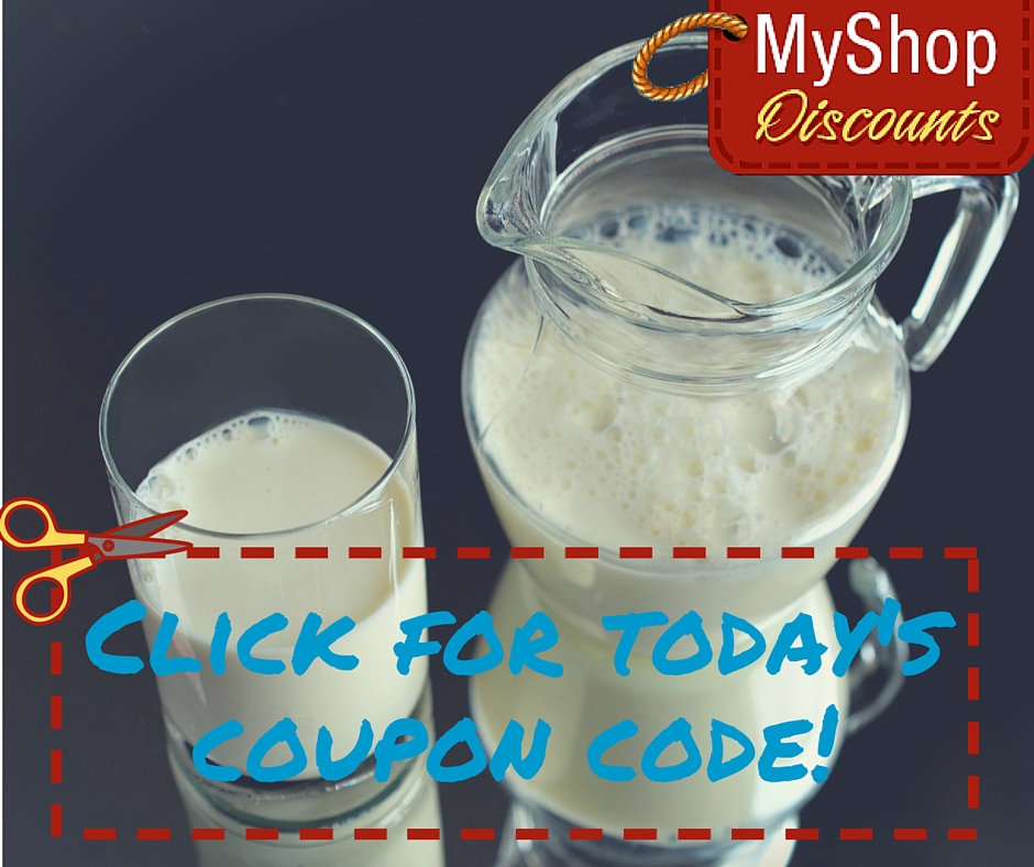 MyShop coupon template milk