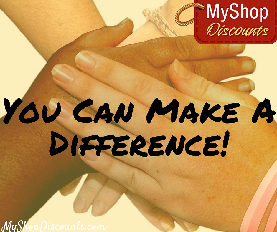 MyShopDiscounts national make a difference day