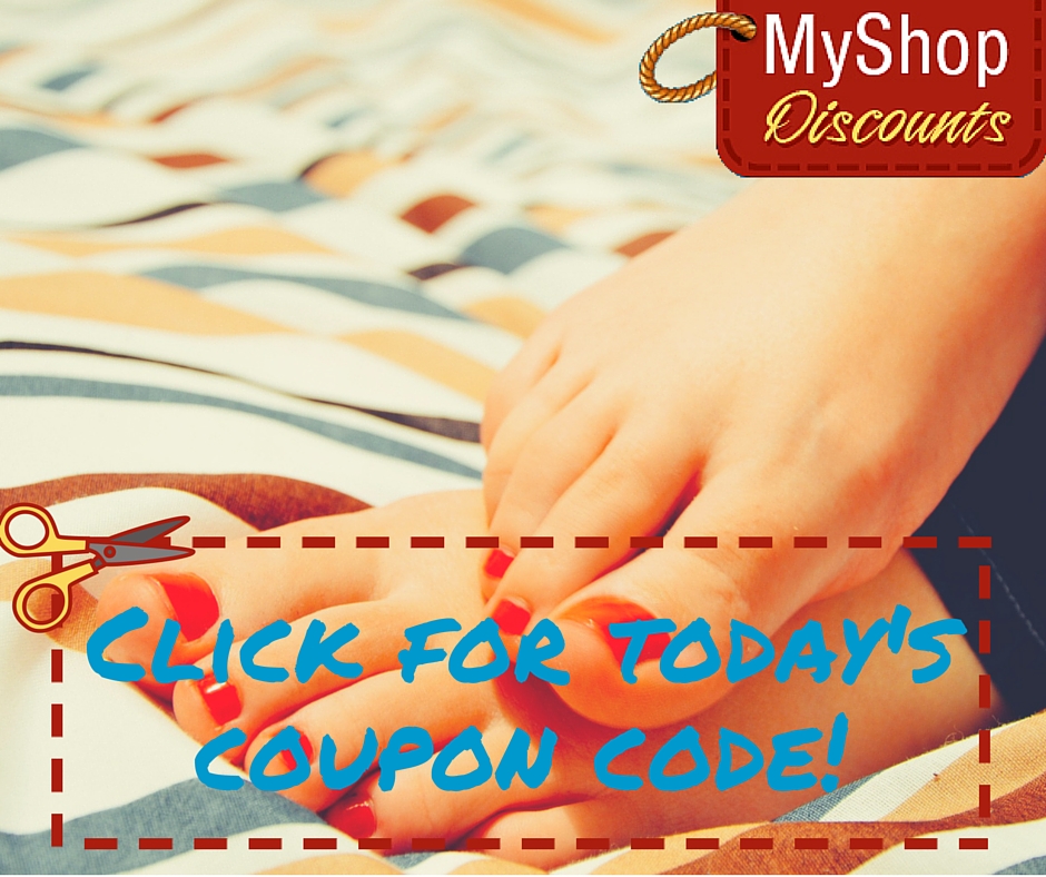 MyShop coupon template feet