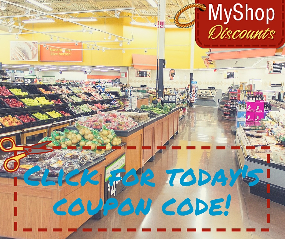 MyShop coupon template supermarket