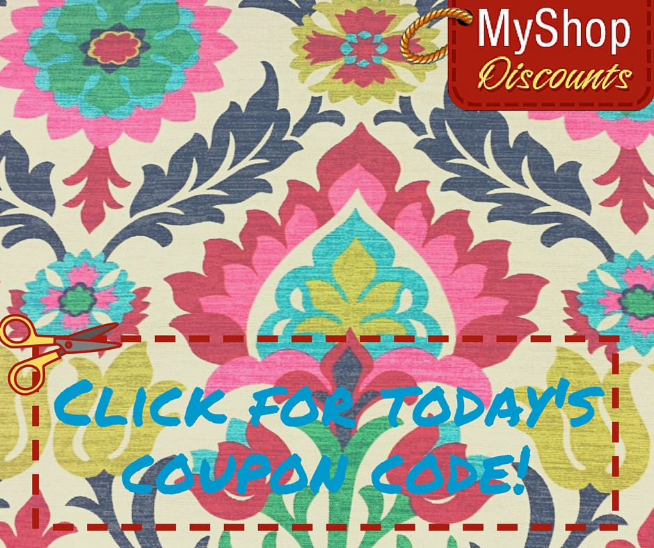 MyShop coupon template fabric
