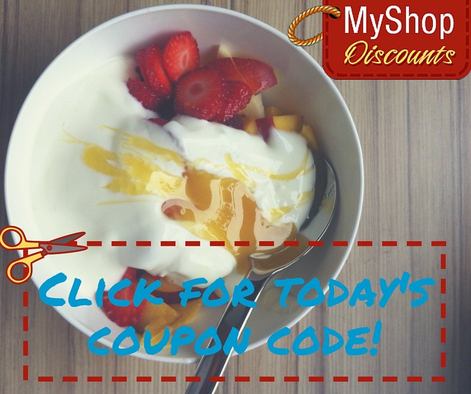 MyShop coupon template yogurt