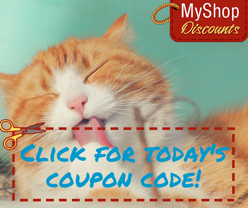 MyShop coupon template kitten