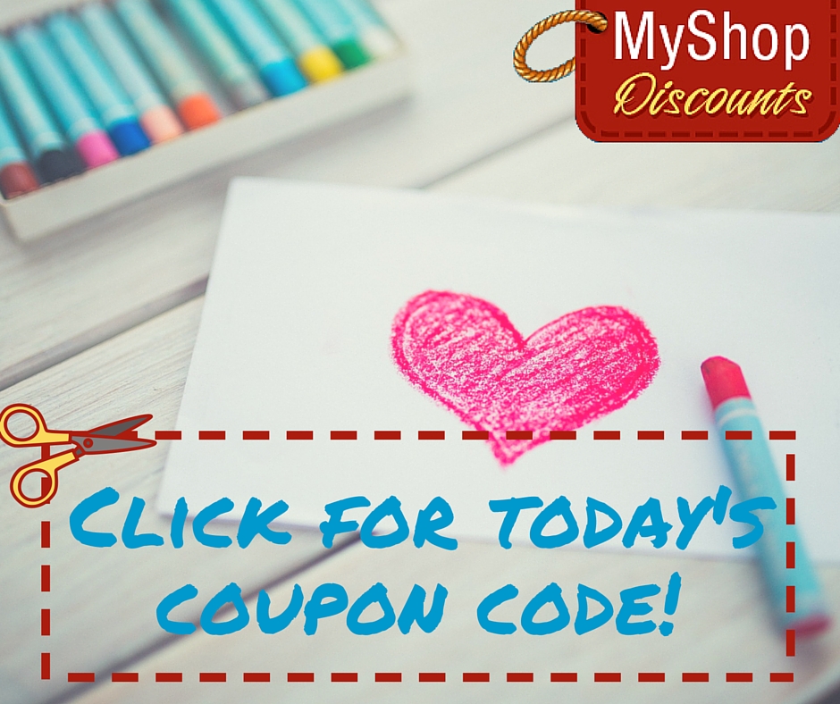 MyShop coupon template valentine