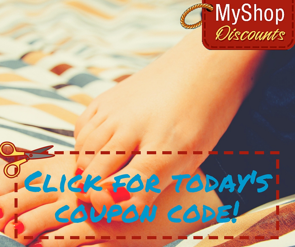 MyShop coupon template toes