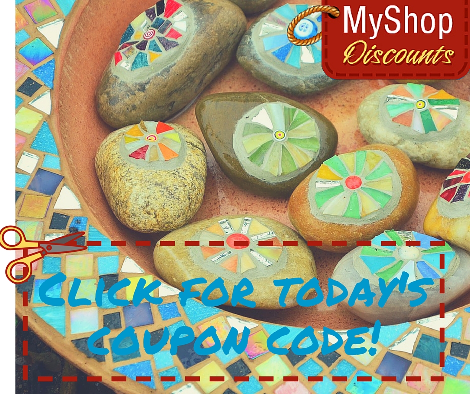 MyShop coupon template mosaic